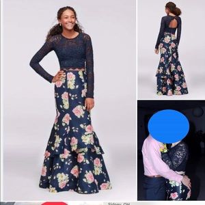 David’s Bridal prom dress